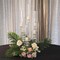 33" CLEAR 7 Arm Crystal Glass Candelabra VOTIVE CANDLE HOLDER